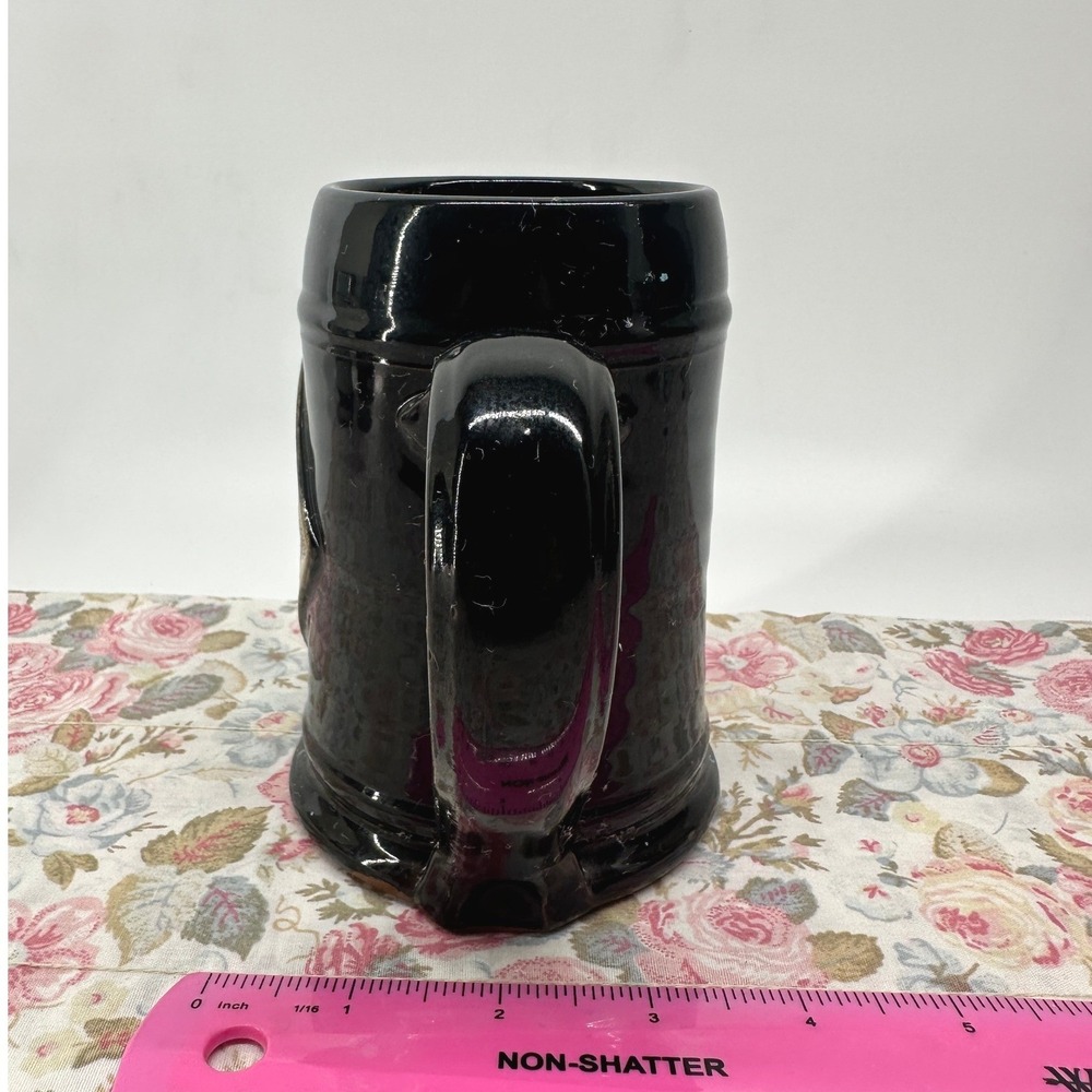 Vintage 1988 Deenen Scarborough Faire Renaissance Festival Black Beer Stein - Picture 3 of 7